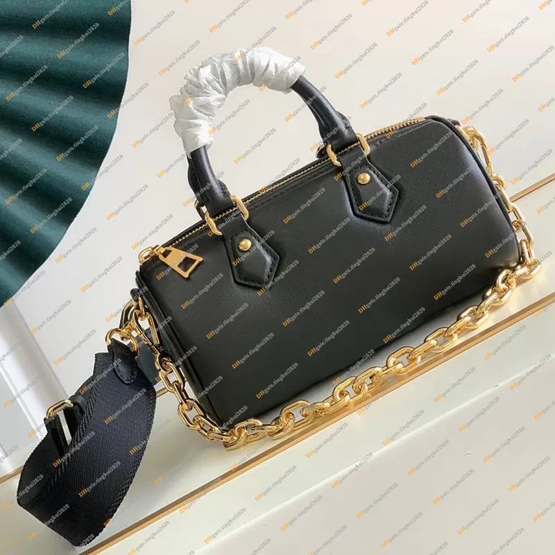 Ladies Fashion Casual Designer Luxury Embroidery PAPILLON BB Cross Body Shoulder Bags Handbag TOTE Top Mirror Quality M59800 M59826 M59827