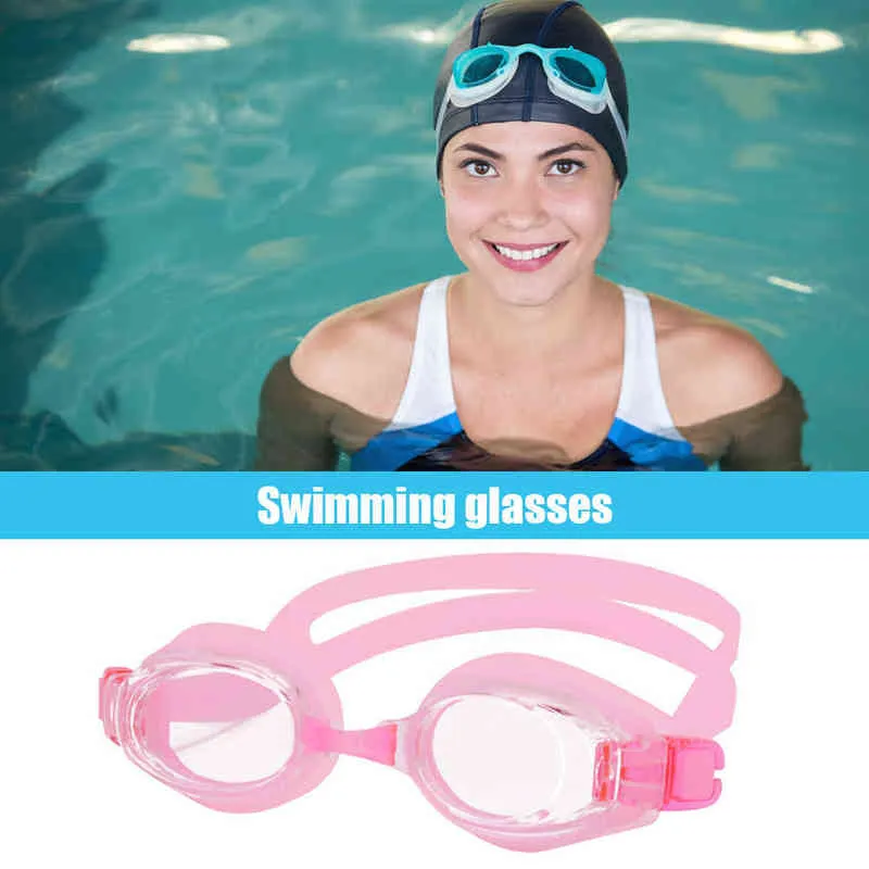 Occhialini da immersione nuoto antiappannamento adulti professionali Protezione UV Uomo Donna Piscina regolabile Nuotata Occhiali da vista trasparenti Occhiali Y220428