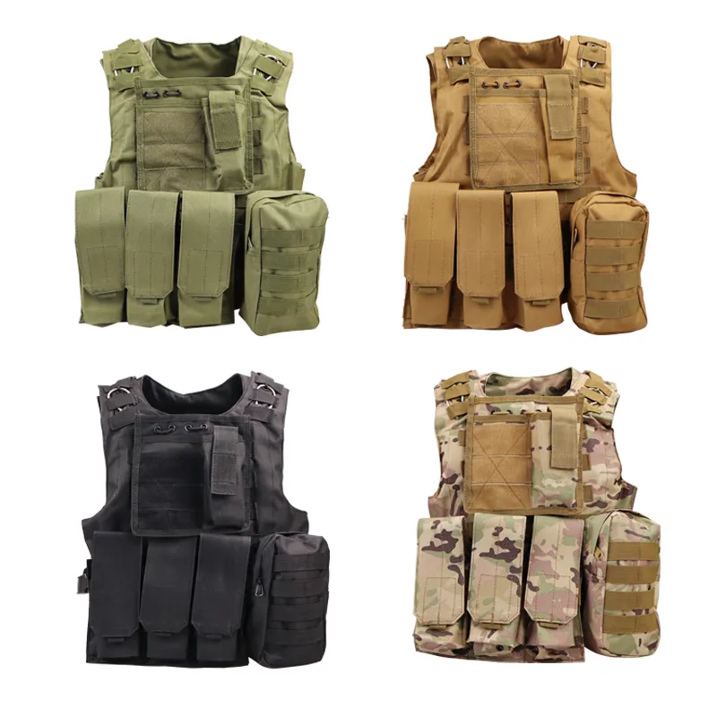 Heren Vesten 600D Oxford Tactical Vest Mens Military Hunting Vest Field Battle AI 220823