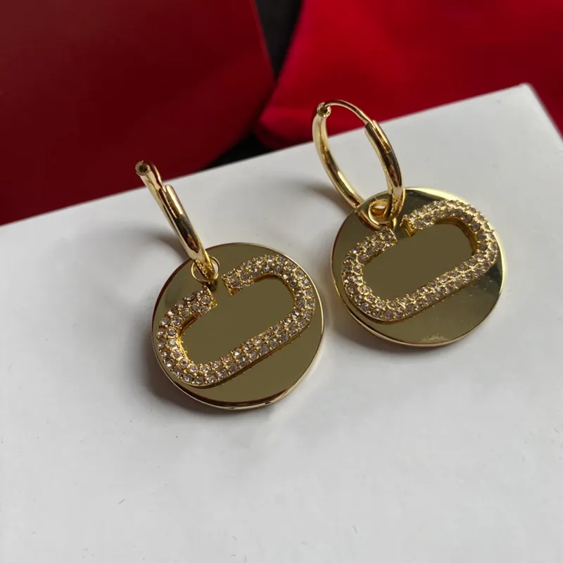 Designer Hoop Earrings Stud Fashion Jewelry Womens Pearl Luxury Diamond Earring Classic Men hoops Earring Jewelrys Letter Ear Studs 2203293D