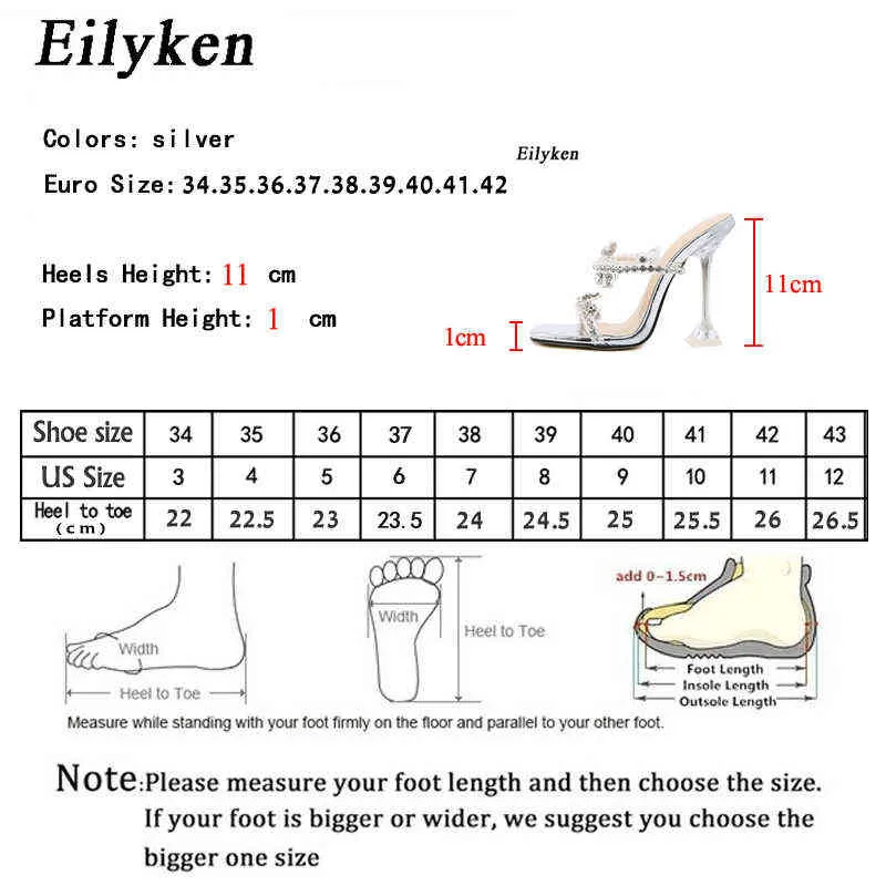 NXY Sandals Crystal Rhinestone Wedding Party Kobiety Moda Pvc Przezroczysty pasek klamry Kope czysty wysokie obcasy buty Kobieta