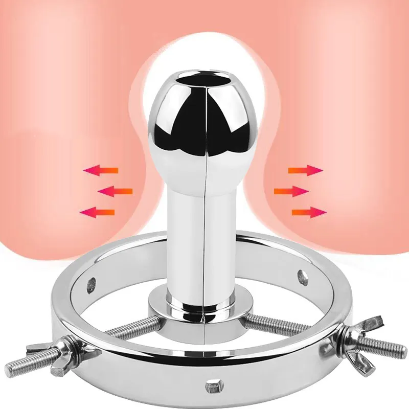 Huge Anal Plug Adjustable Dilator Vaginal Anus Speculum Clean sexy Toys For Men Women Couples Big Butt Exotic Accessories