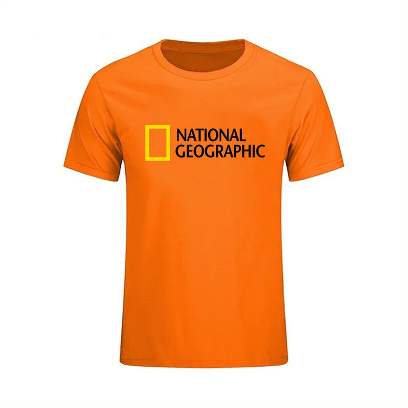 National Geographic T-shirt Sitcom Männlich Mann Kurzarm Baumwolle T-shirt Männer Frauen Mode Übergroßen T-shirts 220608