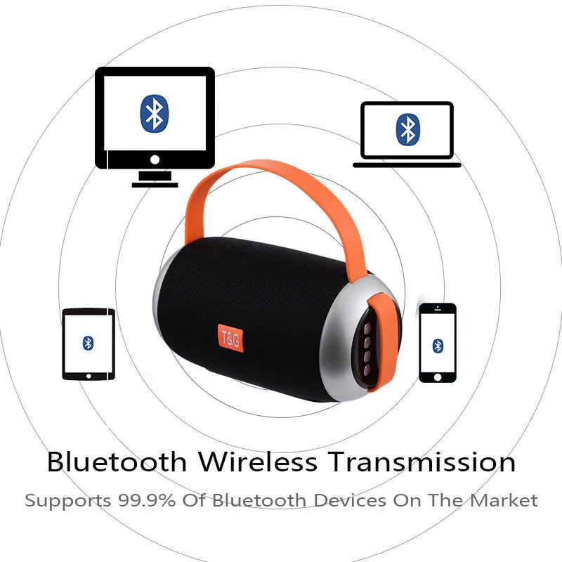 TG112 무선 Bluetooth 스피커 야외 자전거 교장 마이크 휴대용 스포츠 스피커 FM 라디오 TF 카드 MP3 Power Bank