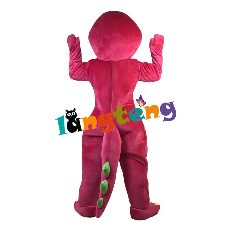 Mascot boneca traje 954 roxo dragão monstro mascote traje adulto fursuit vestido dos desenhos animados roupas carnaval