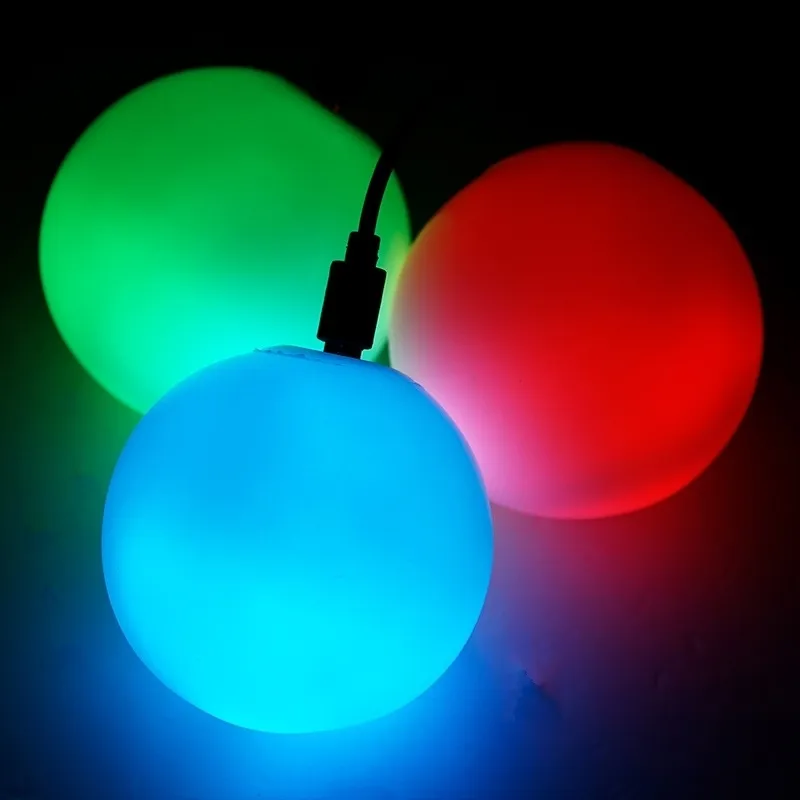 Set Russian Juggling Balls Led Glowing Circus Show Toss Ball Outdoor Portable Fitness Exercise Sport Games Kid Adults Toys 227308631