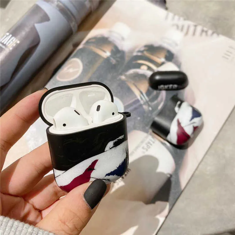 Black White TPU AirPods 1 2 3 Pro Case Cover iPhone Bluetooth Earbuds Accessories Airpod Case Air Pods Case9705045