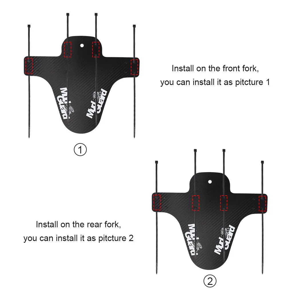 Fahrrad Kotflügel 12 Bunte Vorne/Hinten Reifen Rad Kotflügel Carbon Faser Kotflügel MTB Mountainbike Rennrad Radfahren Fix getriebe