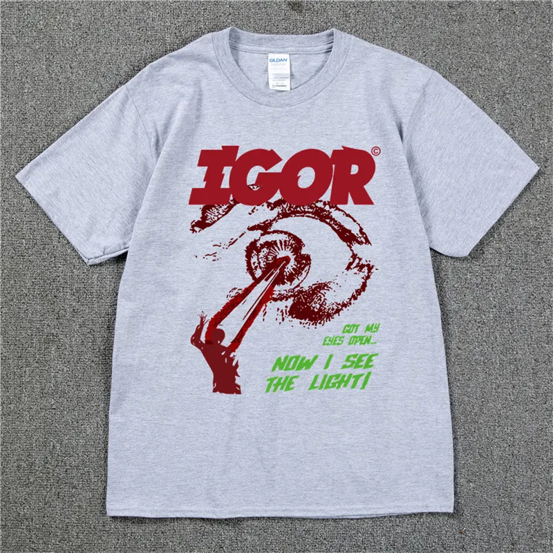 Гольф Игорь Тайлер создатель рэппер хип -хоп музыка черная хлопковая футболка мужская футболка.