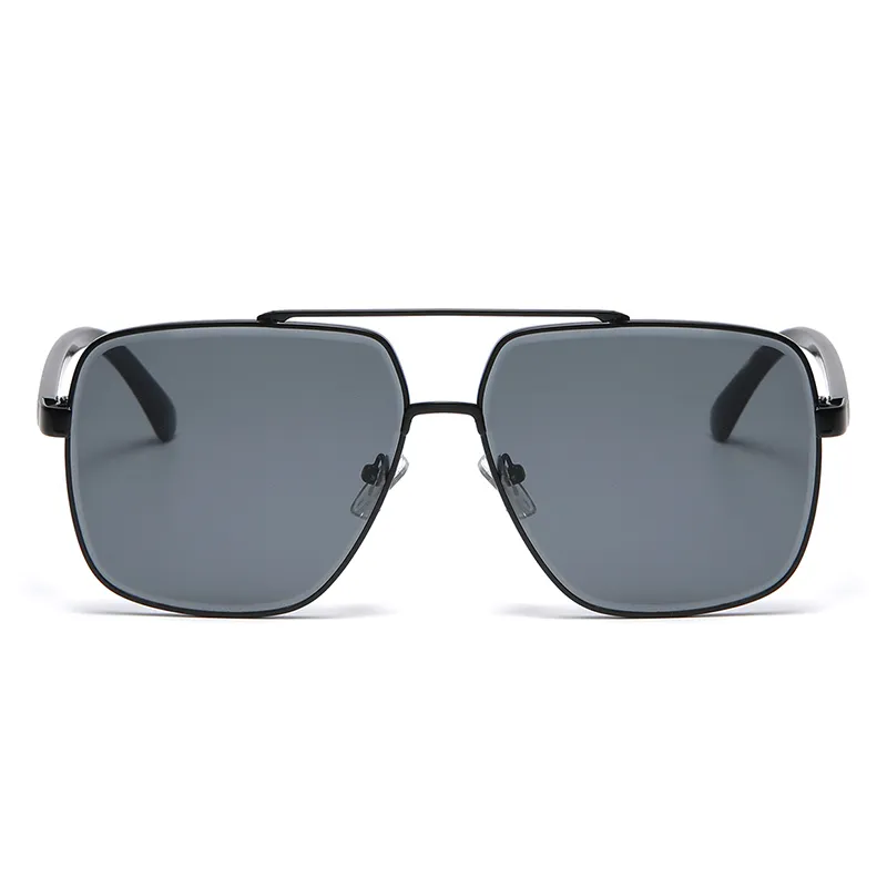 المصمم الفاخر نظارة شمسية للرجال نظارات معدنية مربعة تصميم إطار عرض نوع بارد الصيف بيضاوي نظارات الشمس للنساء للنساء الموضة ACC258F