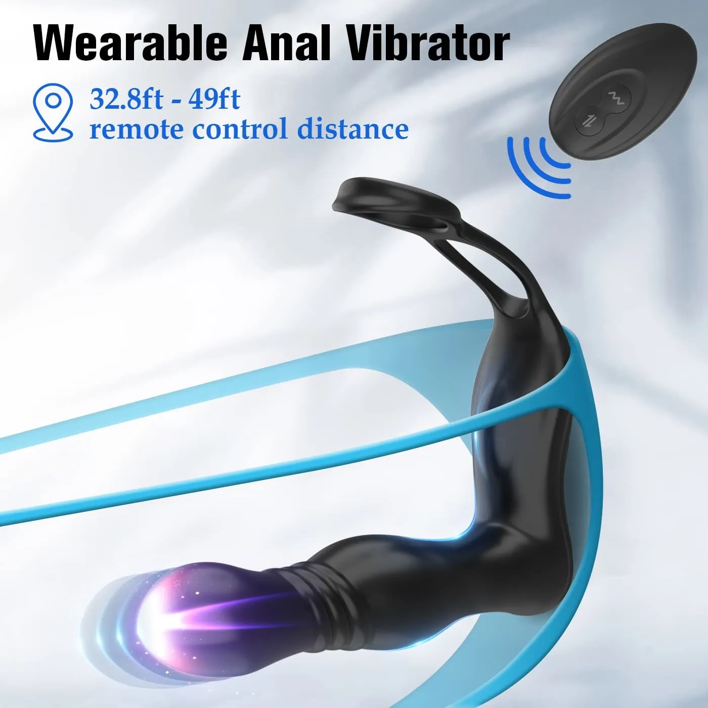 Pchnięcie wibratora analitycznego stymulatora prostaty opóźnienie wytryskujące pierścień tyłek seksowne zabawki dla mężczyzn teleskopowych dildo