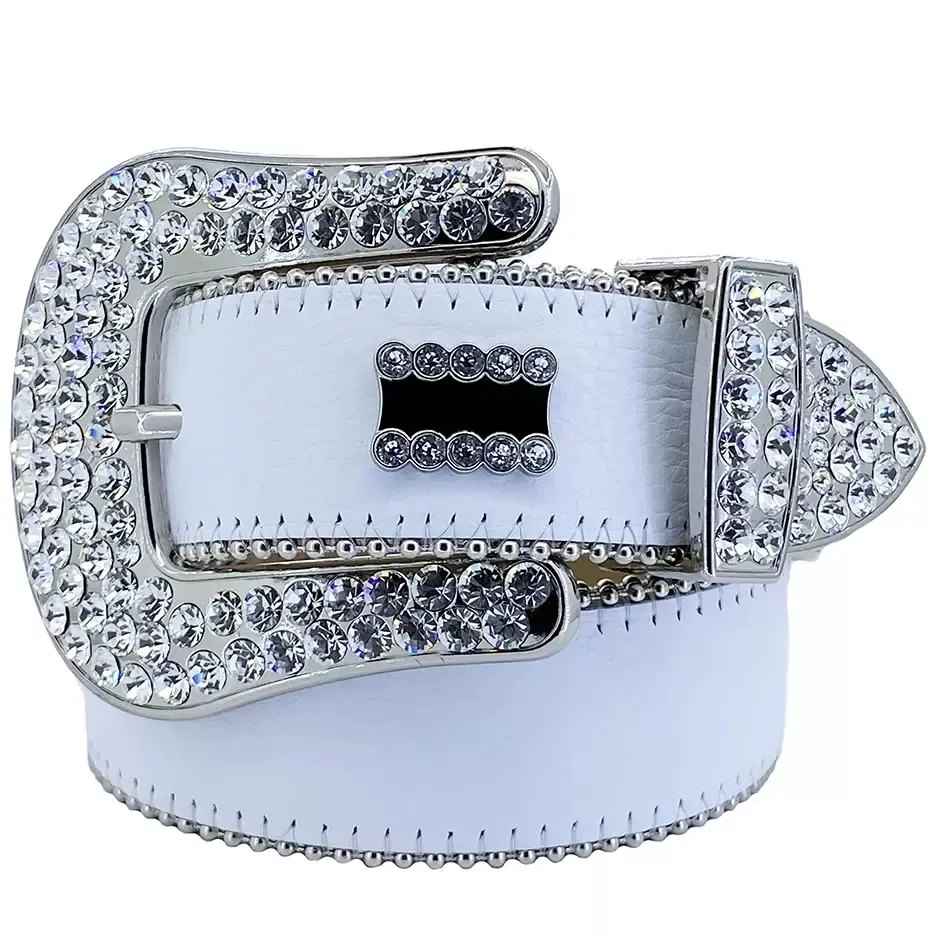 Cinture Bb di design classico di moda Simon uomo e donna Cintura di diamanti lucidi casual Cintura di strass Strass bling Alta qualità 300L