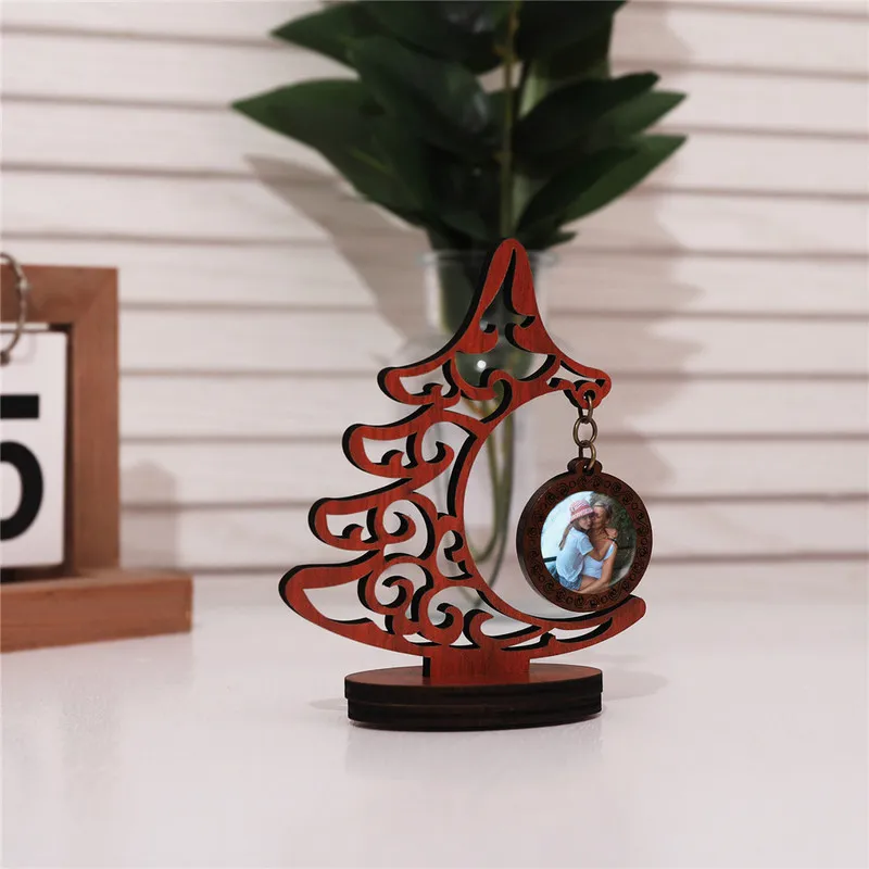 Ornamentos personalizados para desktop de árvores de Natal