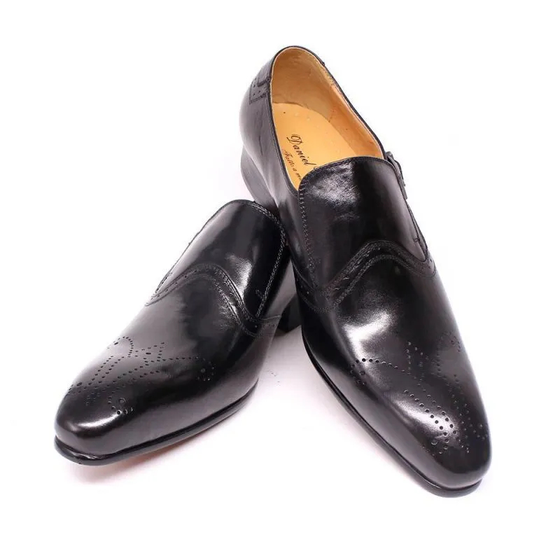 Nuovi mobili casual di punta puntata leva uomini coprire piedi di tendenza britannica abito formale formale scarpe in pelle genuina kb279