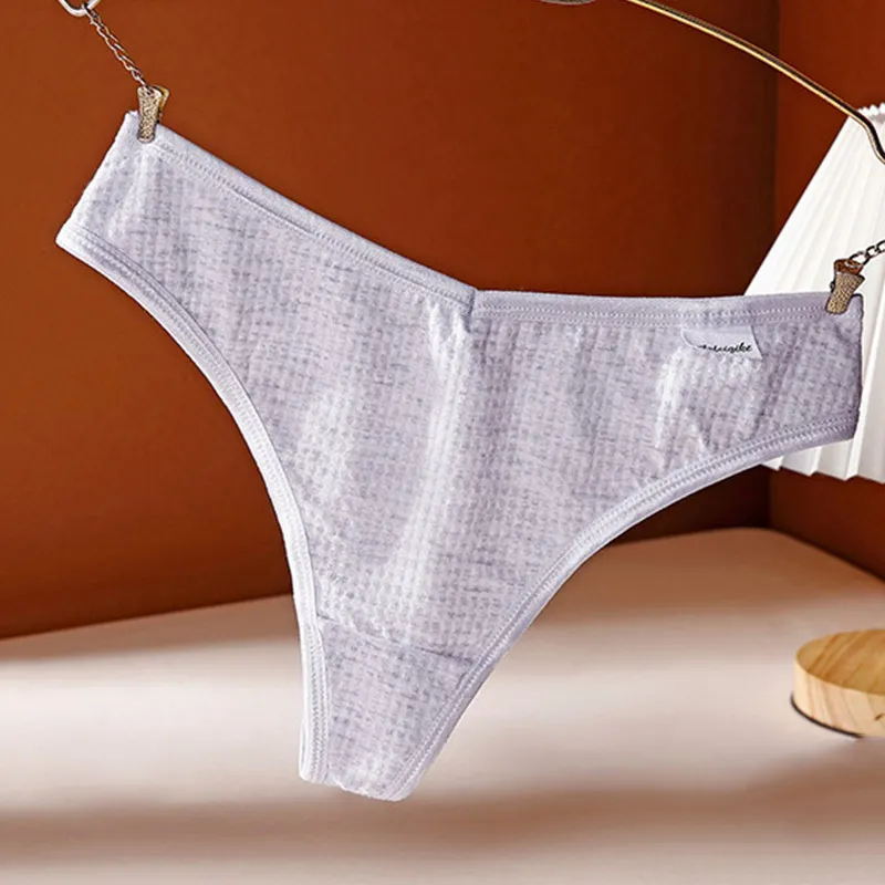/ set g-sträng trosor bomull dam underkläder sexiga kvinnliga underbyxor t-back thong underkläder plus storlek dot panty 220426