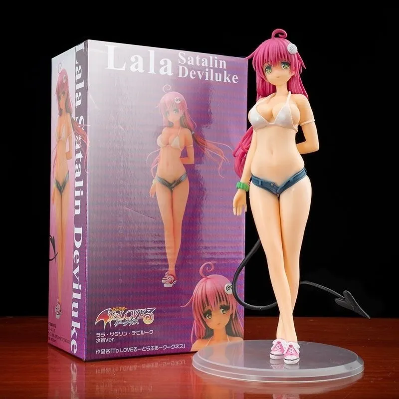 Figurines d'anime à aimer Ru Lala Satalin Deviluke, figurine Sexy à collectionner, modèle 220520