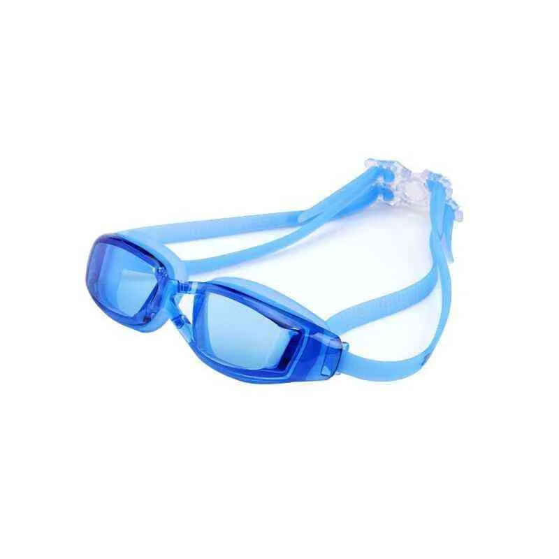 Óculos de natação Miopia Mulheres Anti Nevoeiro Adultos Profissionais Prescrição à Prova D 'Água Piscina Óculos Ópticos De Mergulho Óculos G220422