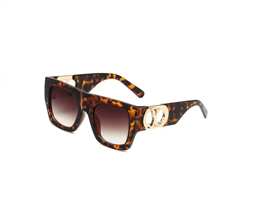 Designer Woman Sunglasses Black Accessories Acetate Adumbral UV Protection Europe and American Trend Sunglasses262U