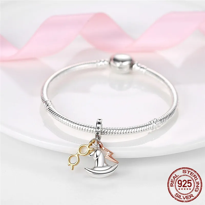 925 Sterling Silber Baumeln Charm Schmuck Machen Frauen Geschenk Perlen Bead Fit Pandora Charms Armband DIY Schmuck Zubehör