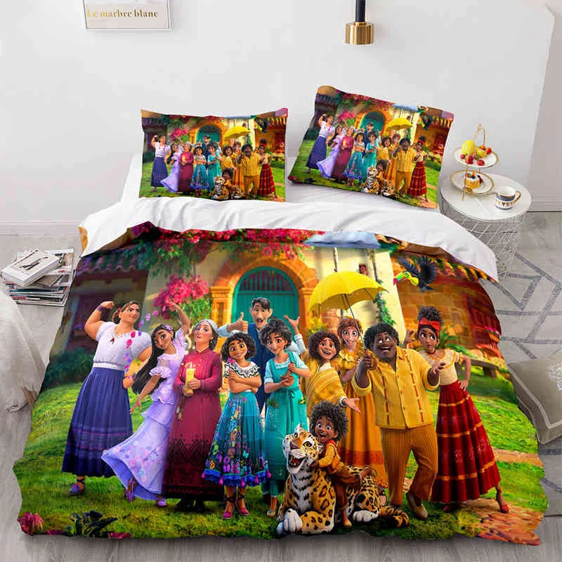 Magic Full House Series Custom Digital Printing 3d Quilt Cover Student Children's Dormitory Home Textile Kit