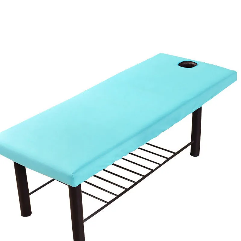Massage bedklep Schoonheidssalon Spa Fited Sheet Tafel Quilt Soft Polyester Comfortabele elastische adem 220514