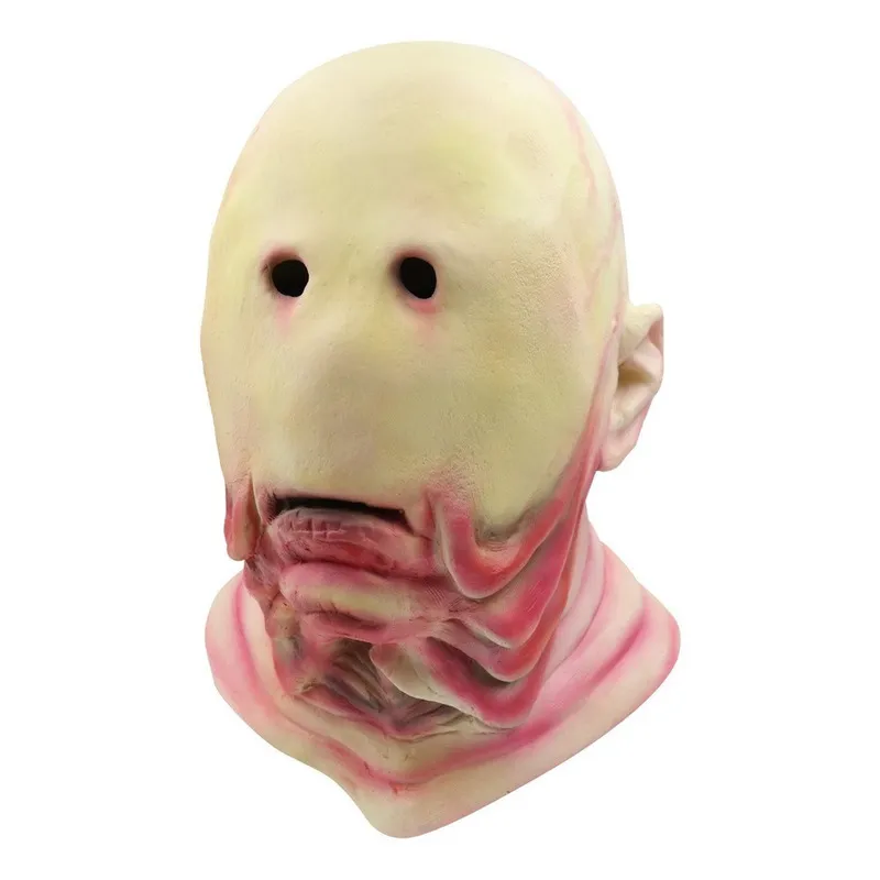 Film Pan039s Labyrinthe Horror homme Pale No Eye Monster Cosplay Latex Masque et Gants Halloween Haunted House Scary accessoires 2207199591103