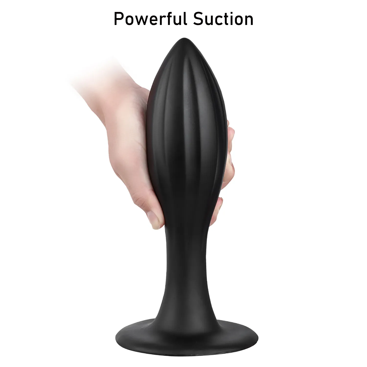 Énorme plug anal godes sexy jouets dilatateur en forme de cône stimule le massage du vagin et de l'anus fesses de la prostate