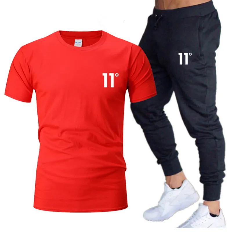 Vente hommes sweat pantalon 2 pièces ensemble vêtements de sport décontractés tenue de basket-ball été vêtements de sport marque costume 11C 220607