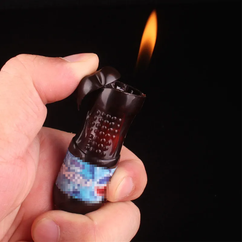 Mini Creative Butane Light Light Gas Cigarette Lighters New Gadget Gift No Gas Fire Starter Collection