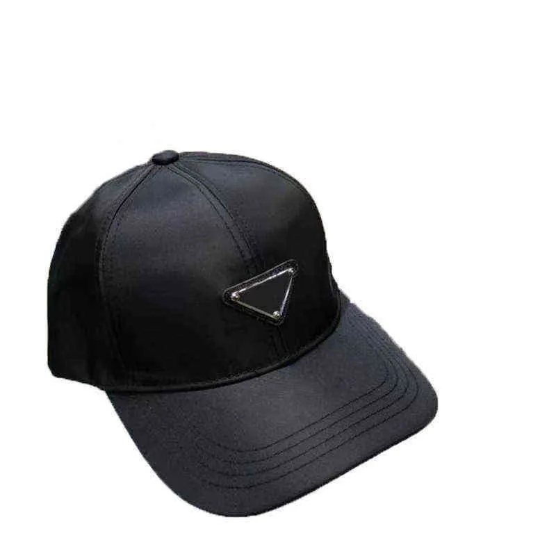 Spring Designer Baseball Cap for Women Men Projektanci Hats Mens Bonnet P Trójkątowa czapka D2202091Z312G