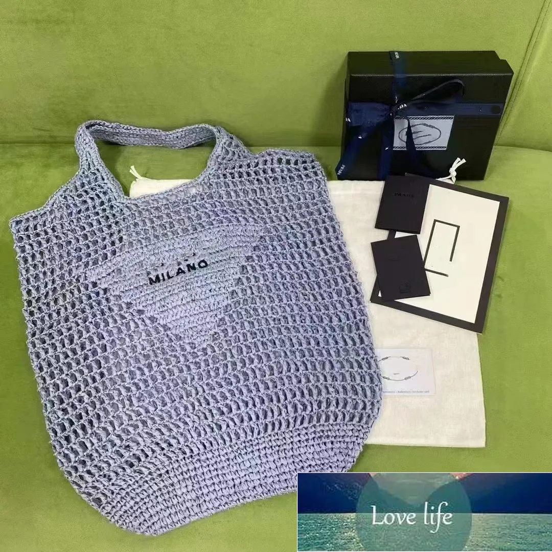 designer Top quality bag beach handbags Women's men tote Straw famous Crossbody Bags Luxury fashion wallet summer card weave 298o