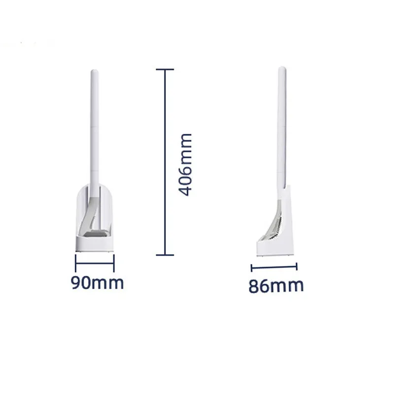 Silicone Bristle Golf Brovew and Secy Solder para armazenamento e organização da organização Ferramenta de limpeza do banheiro WC Acessórios 220815