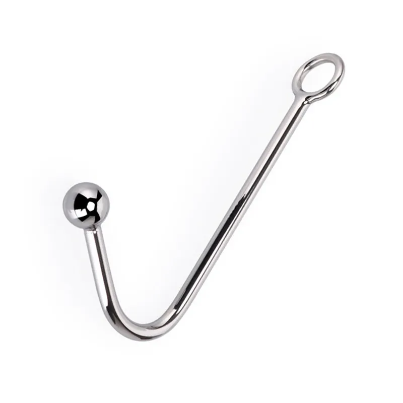 Anal Hook Stainless Steel Dilator sexy Toys For Man Prostate Massager Metal Butt Plug Male Chastity Device BDSM Products