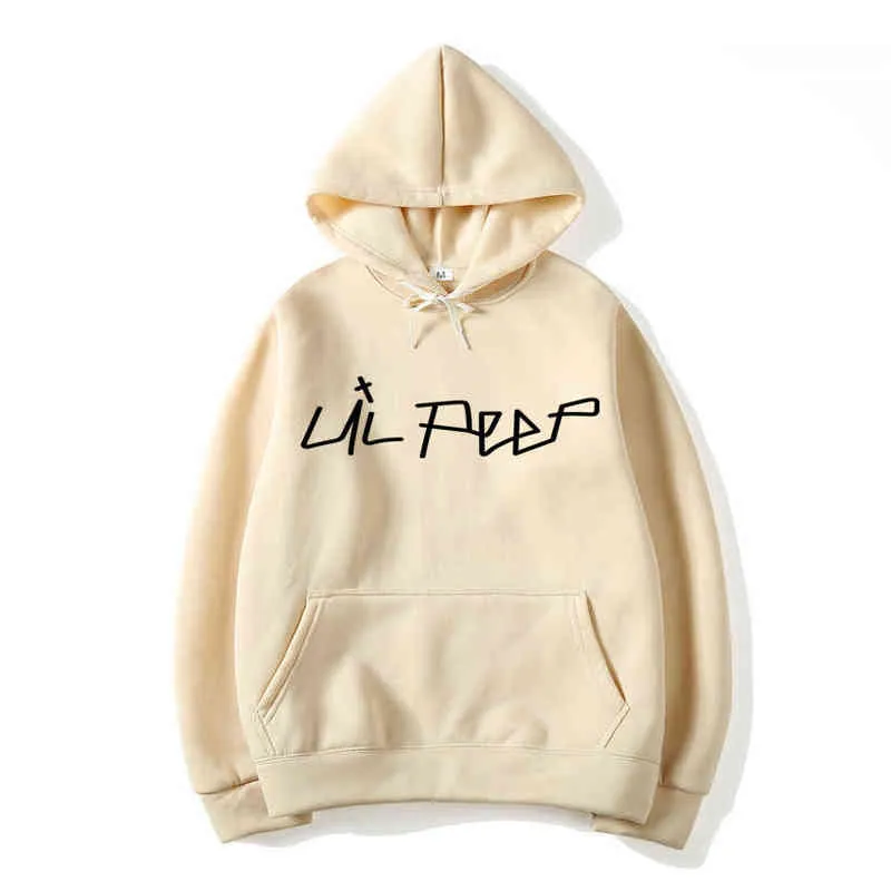 New Hip Hop Lil Peep Hoodies Men Women harajuku Fleece Sweatshirt Plus Size Spring Autumn Winter Streetwear sudadera hombre L220704