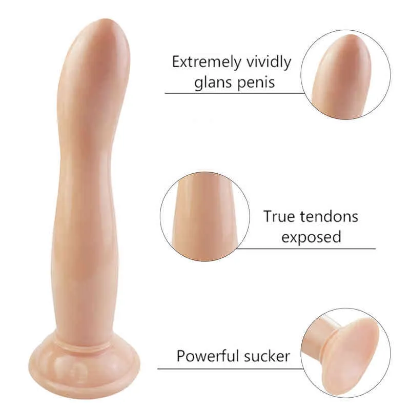 NXY dildos sucção profunda tipo super longo longo vestibular plug anal dispositivo masturbação para homens e mulheres cauda massageador de próstata 0316