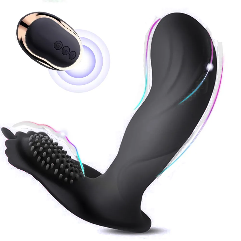 Afrodisia fjärilsvibratorklitoris och g-spot stimulator silikon dildo USB uppladdningsbar massage vuxna sexiga leksaker