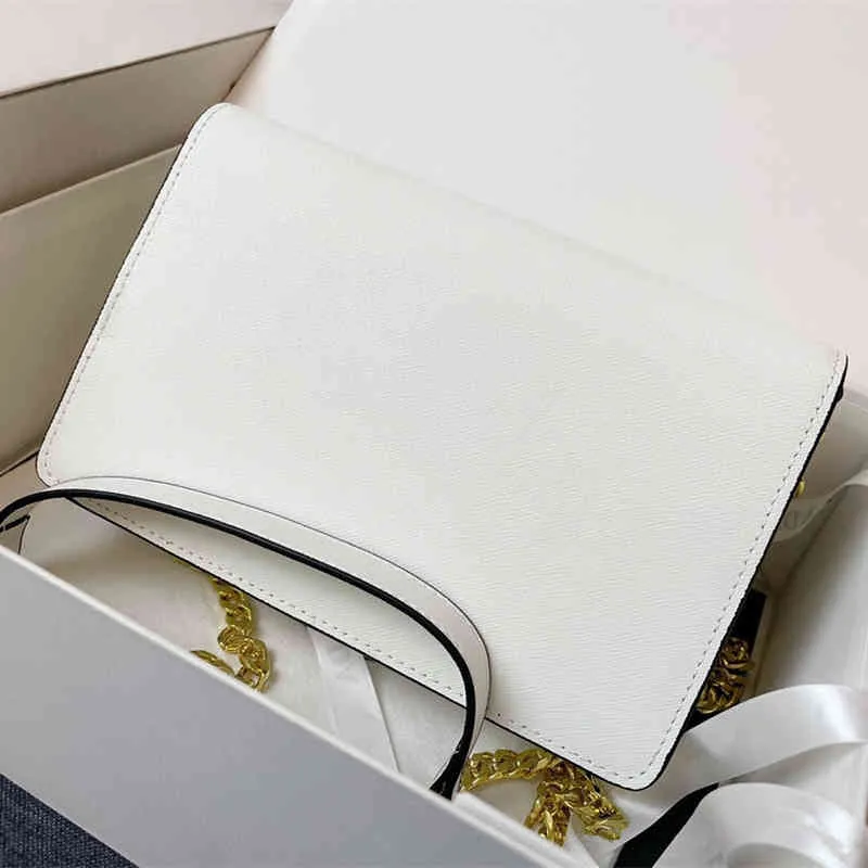 borsa da donna in pelle 2022 nuova busta con patta triangolare versatile borsa a tracolla monospalla piccola quadrata