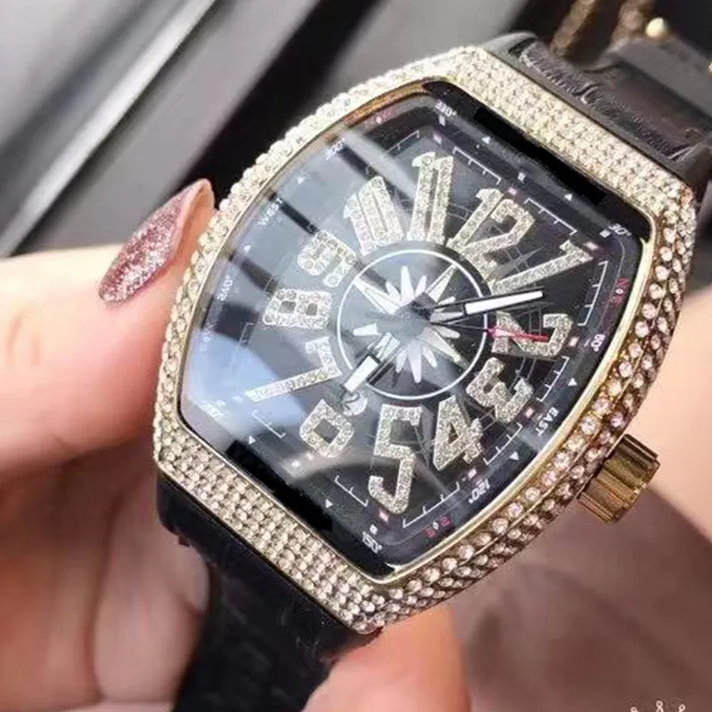 2022 Luxury Ladies Watch Imported Quartz Movement Mineral Glass Mirror Fashion Exquisite Leather Strap Watches253T