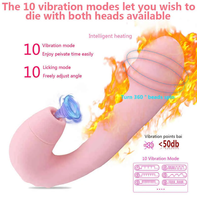 Nxy Vibratori Prodotti adulti Massaggio vibrante succhiare il seno Av 220706