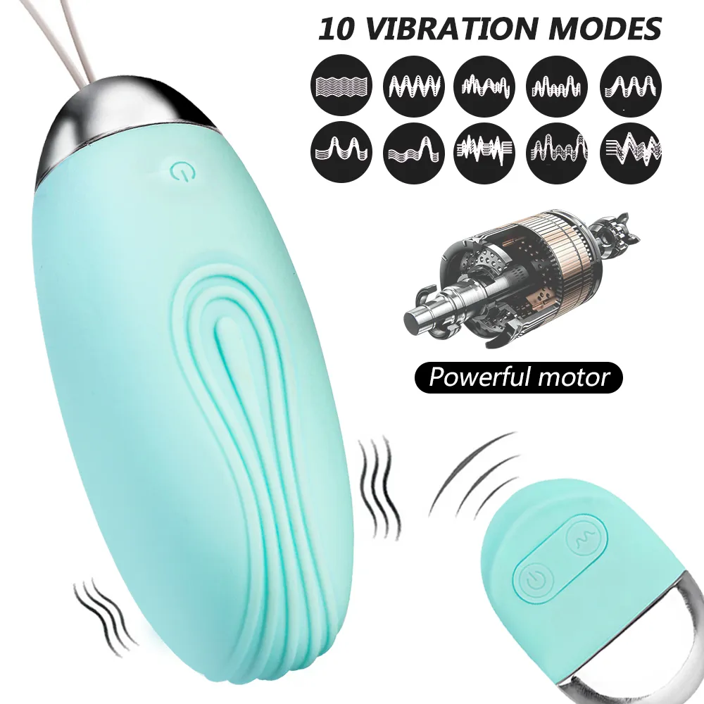 10 fréquences sans fil télécommande G-spot vibrateurs Clitoris stimuler femme masturbateur sexy jouets pour femmes sauter oeuf vibrateur