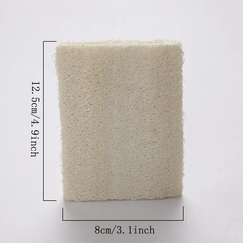 Spugna di luffa naturale Luffa Spazzola la pulizia dei piatti Luffa Sapone Bagno Doccia Strumento Accessori il bagno Forniture la cucina pulita BH6403 TYJ