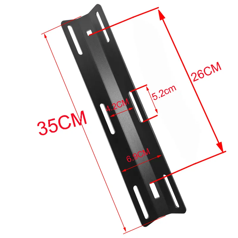 Adaptateur de réservoir unique de plongée sous-marine en alliage d'aluminium, plaque arrière BCD 220622