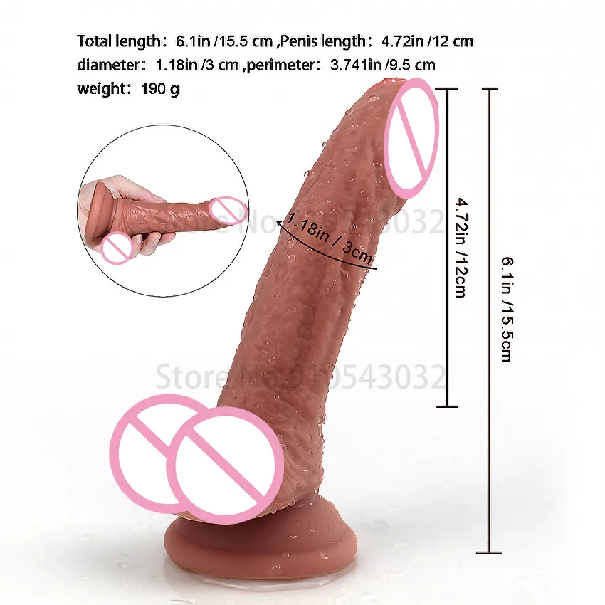 Gode femme pour femme masturbateurs pénis en Silicone artificiel avec ventouse Plug Anal jouets érotiques sexy pour débutant