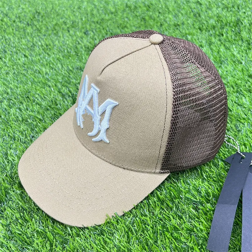 2022 Haute qualité rapide hommes et femmes passant frères casquette de baseball chapeau broderie animal noir chapeau de soleil maille camionneur hats266z