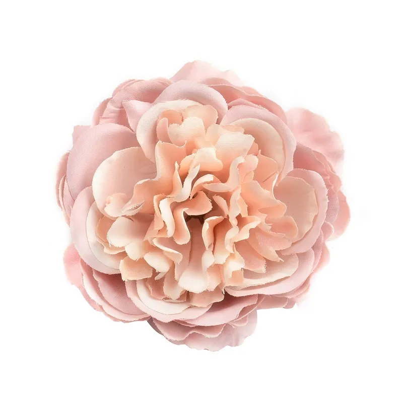 50100 st 8 cm stor pion Peony Artificial Silk Flower Head For Wedding Party Decoration Diy Scrapbooking Christmas Party Fake Flowers 220527