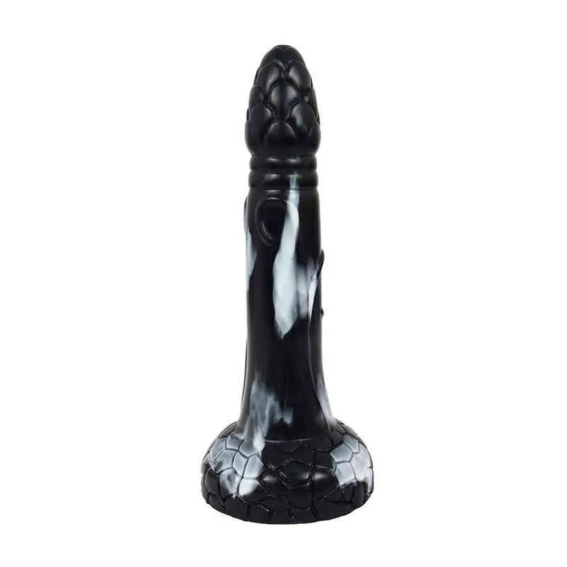 Nxy Dildos Silicone 4 2cm de espesor en forma de imitación para hombres y mujeres Adult Sex Penis Anal Plug Products 0317