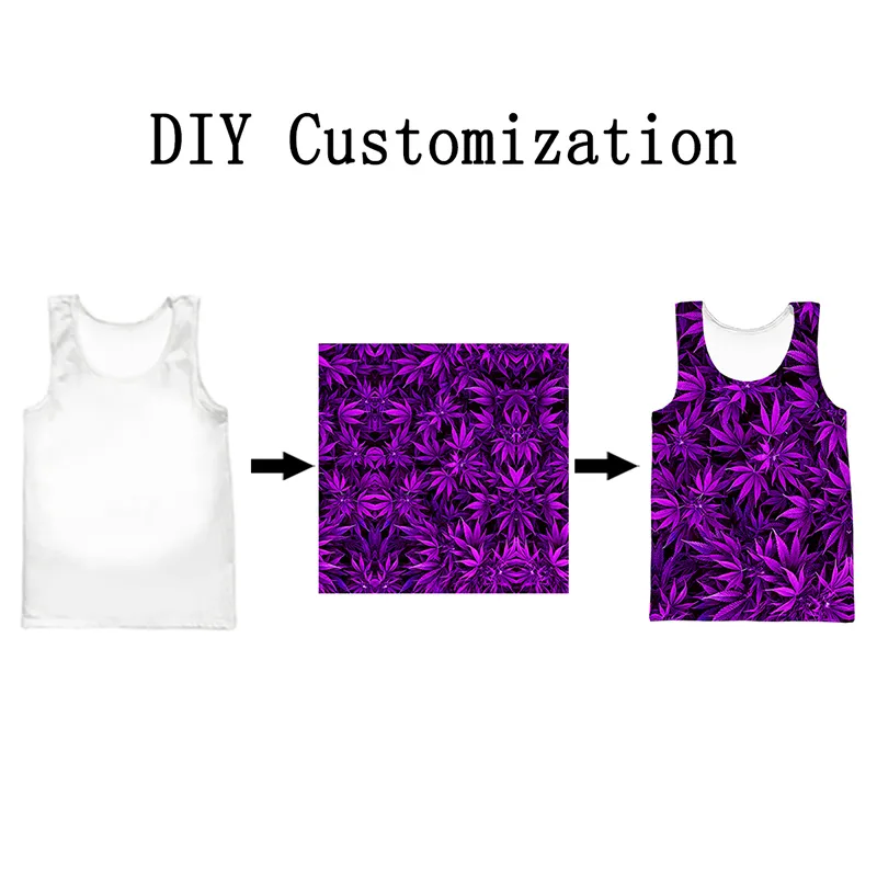 DIY Diseño personalizado Tank Top Hombres Mujeres 3D Impreso propia imagen Star Singer Anime Dibujos animados Estilo casual Chaleco Tops X244 220706