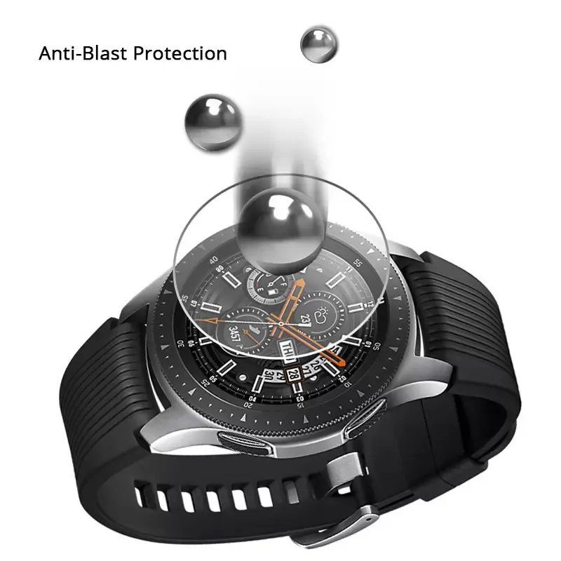 Tempered Glass for Samsung Galaxy Watch 4 Classic 42mm 46mm Screen Protector HD Clear Films for Galaxy Watch 4 Accessories