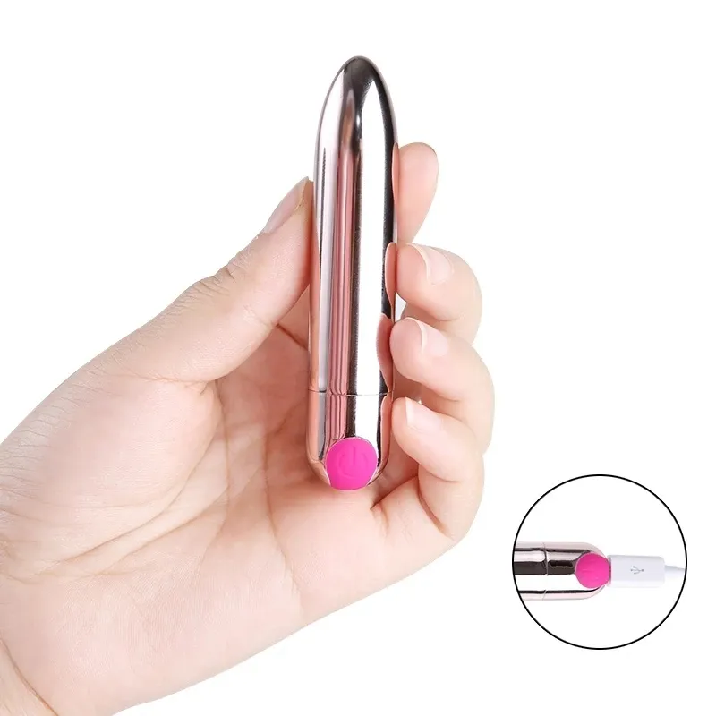 sexy Toys For Women Poweful Bullet Vibrator USB Charge Mini Bullets Vibrating Clitoral Stimulator Portable Masturbation