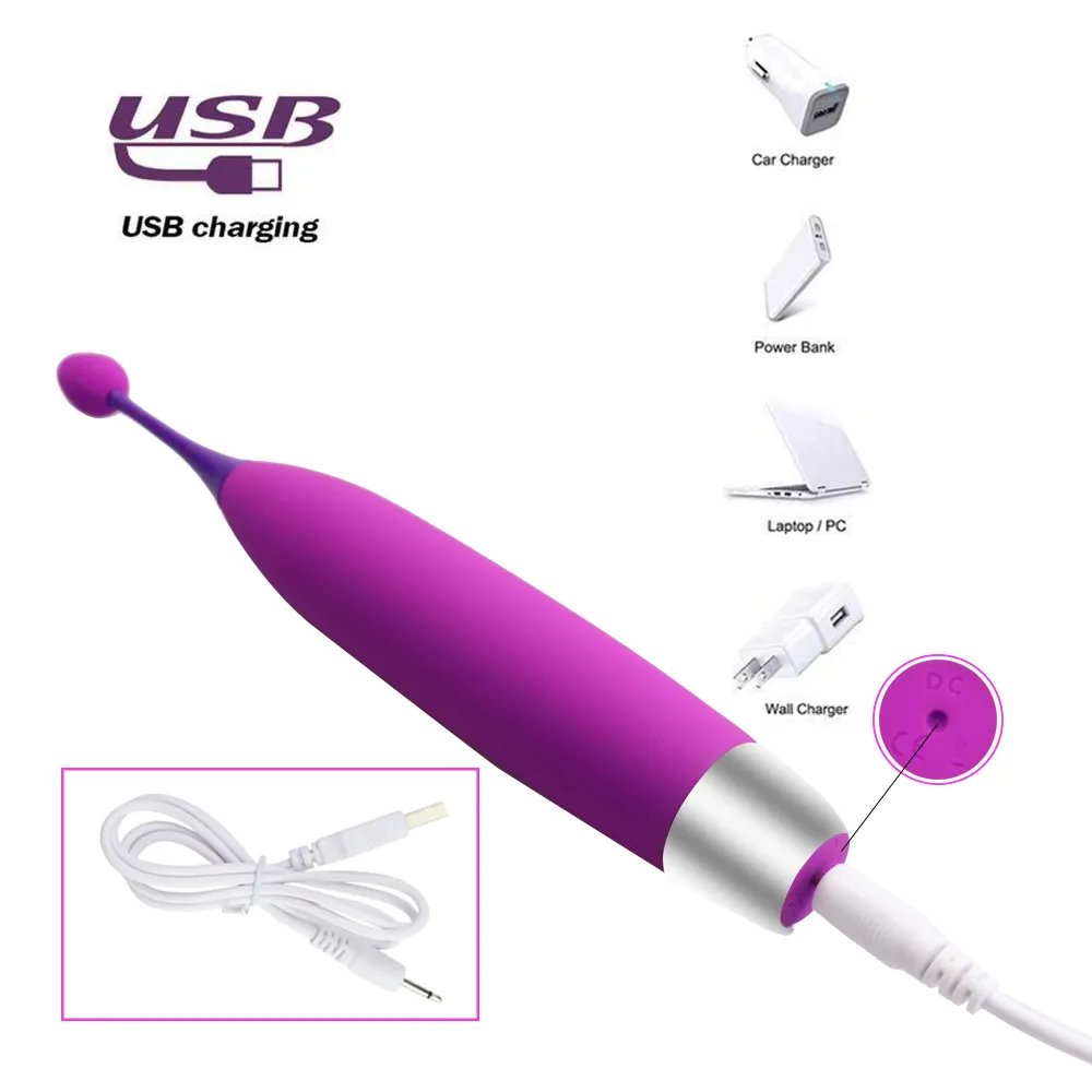 G-spot AV pénis mamelon balle vibrateur baguette magique vibrateurs masturbateur pour femmes Clitoris stimulateur jouet adulte